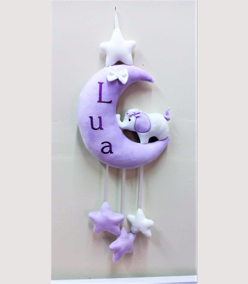 Móvil Hipoalergénico "Night Elephant" Personalizado