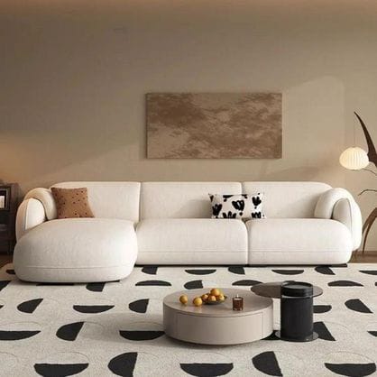 Sofá Linda – Diseño moderno y elegante con chaise para salas amplias