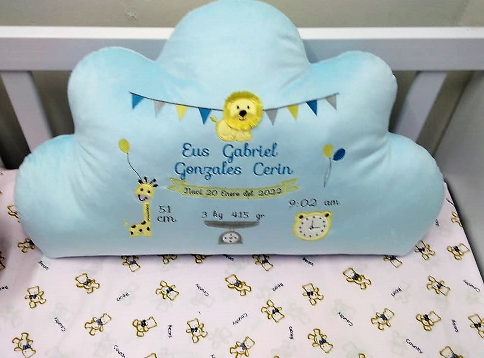 Cojín Maxi Nube personalizada