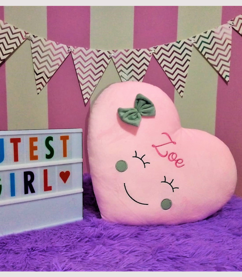 Cojín Corazón Personalizado