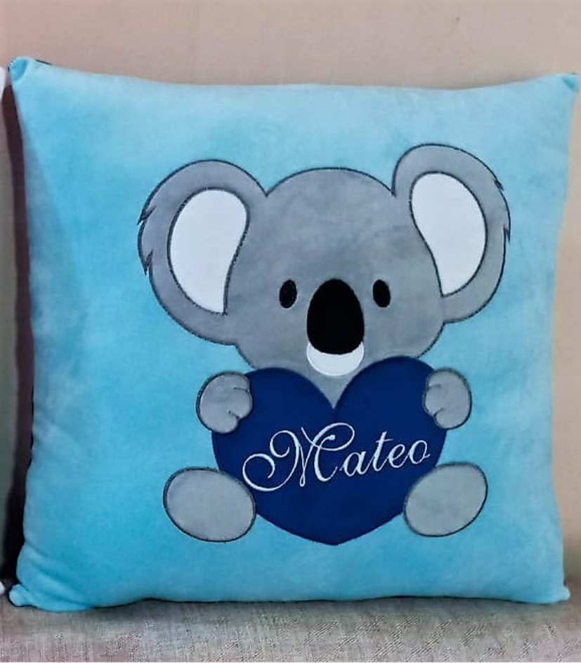 Cojín cuadrado Hipoalergénico (Personalizado a pedido, varios diseños)