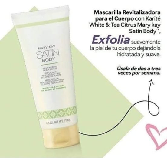 Mascarilla Revitalizadora para el Cuerpo con Karité Mary Kay Satin Body