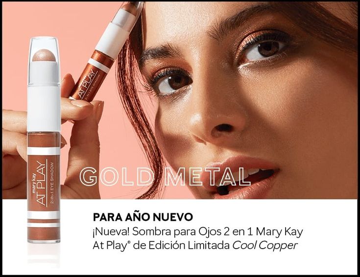 Sombras de Ojos 2 en 1 Mary Kay® At Play® COOL COPPER