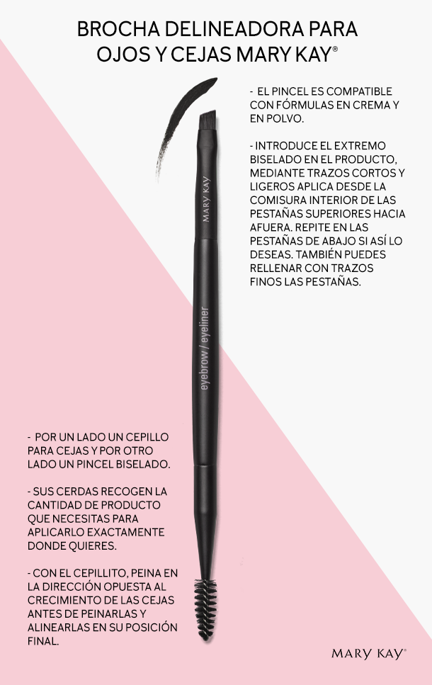 Brocha Delineadora para Ojos y Cejas Mary Kay