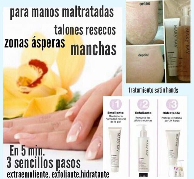 Rutina completa para Manos de Seda Mary Kay