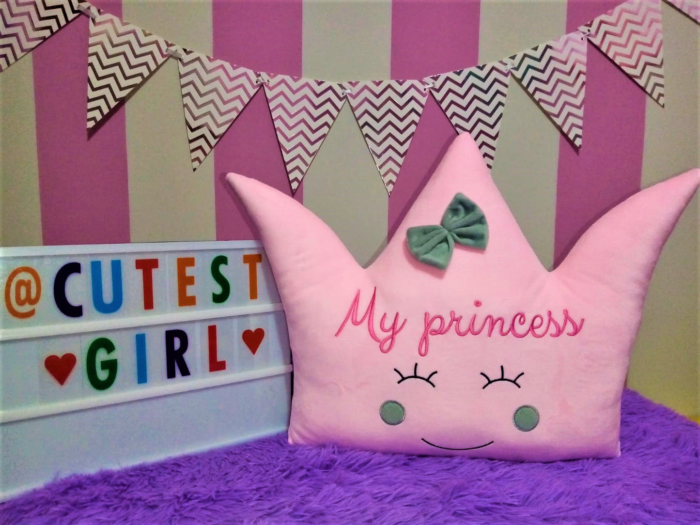 Combo cojines My Princess (Personalizados a pedido)