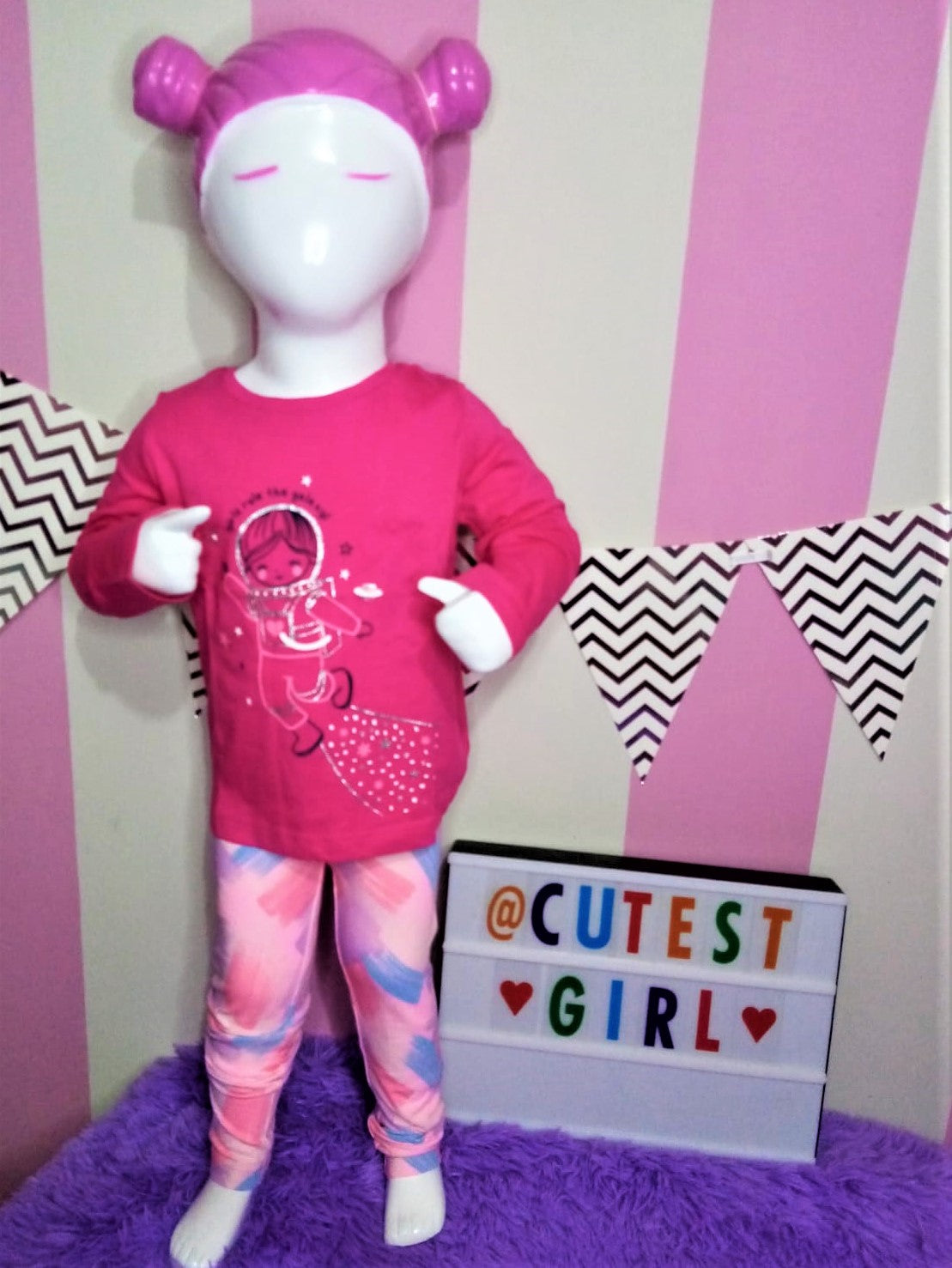 Camiseta de jersey - Astronauta brillante. Talla 18M