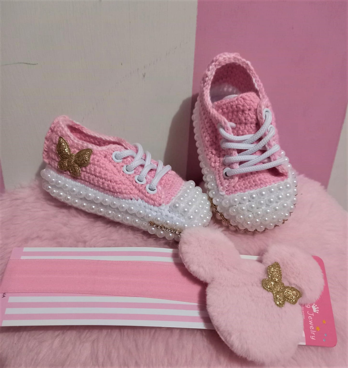 Zapatos tejidos para bebé