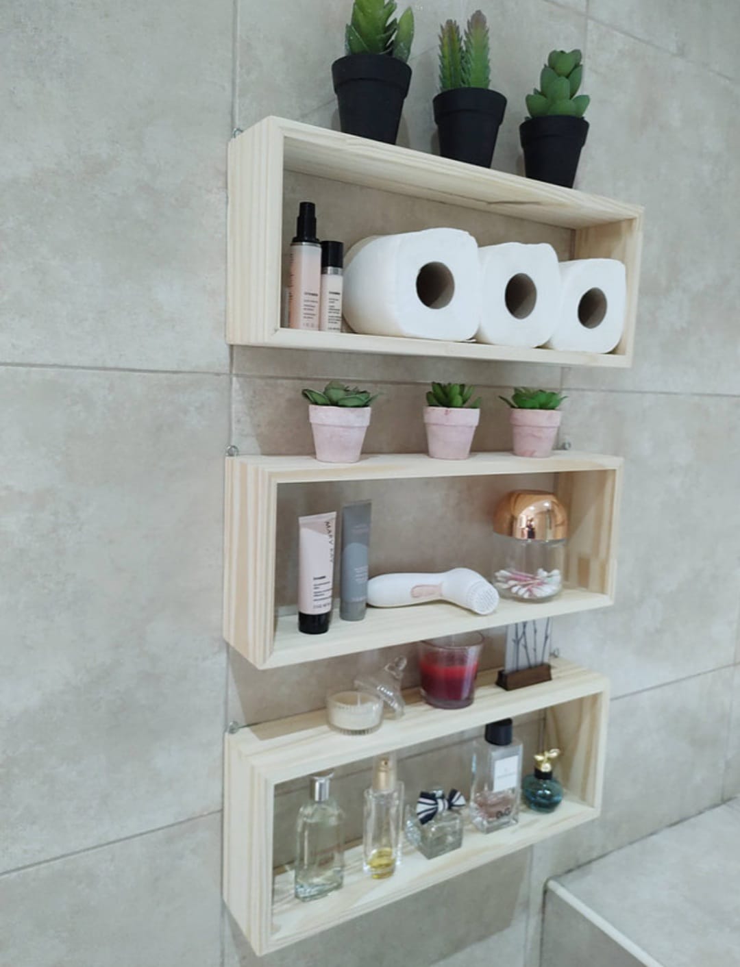 Repisa "Cube" en pino