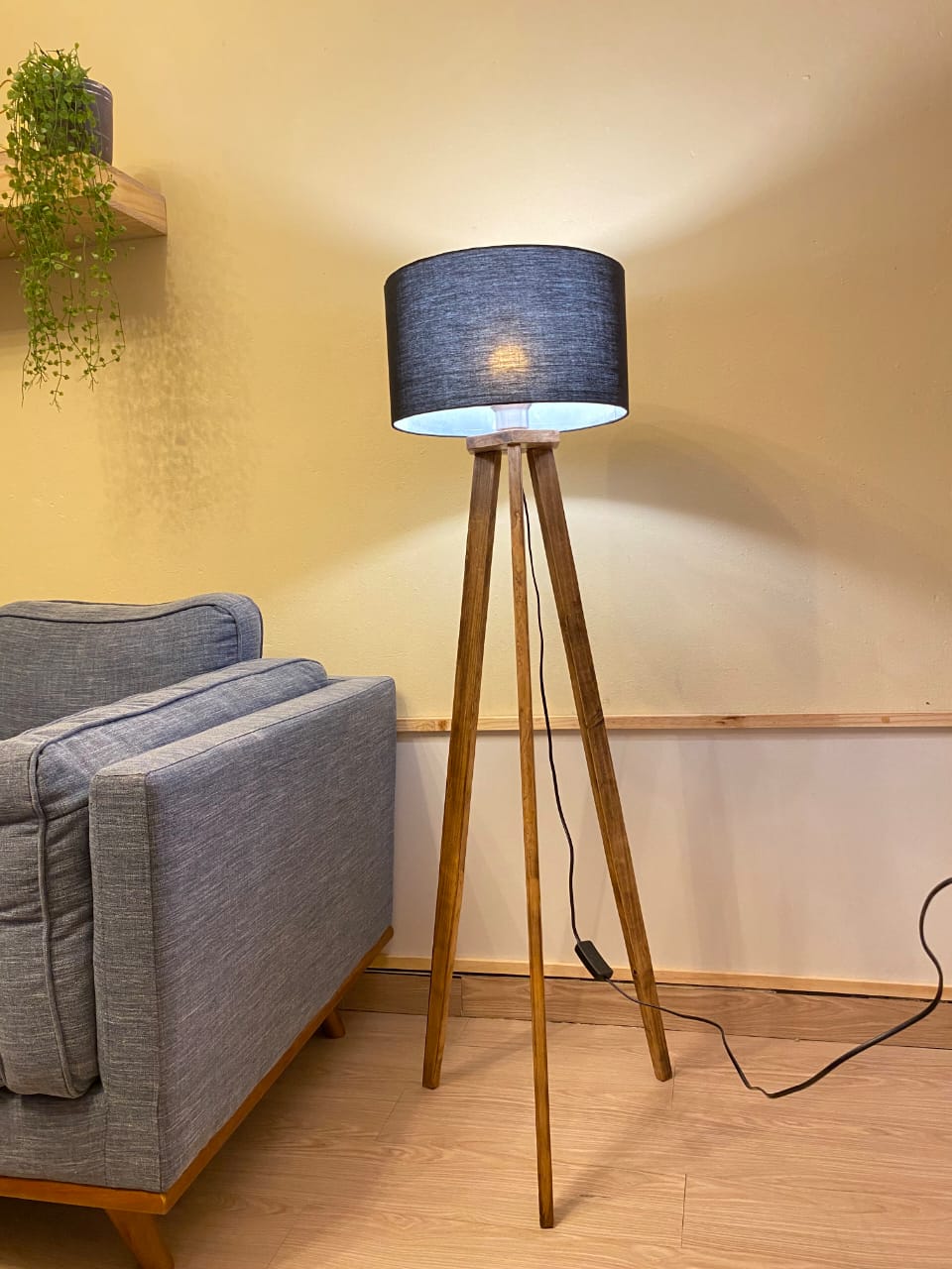 Lámpara de pie "Margot" 135 cm de alto