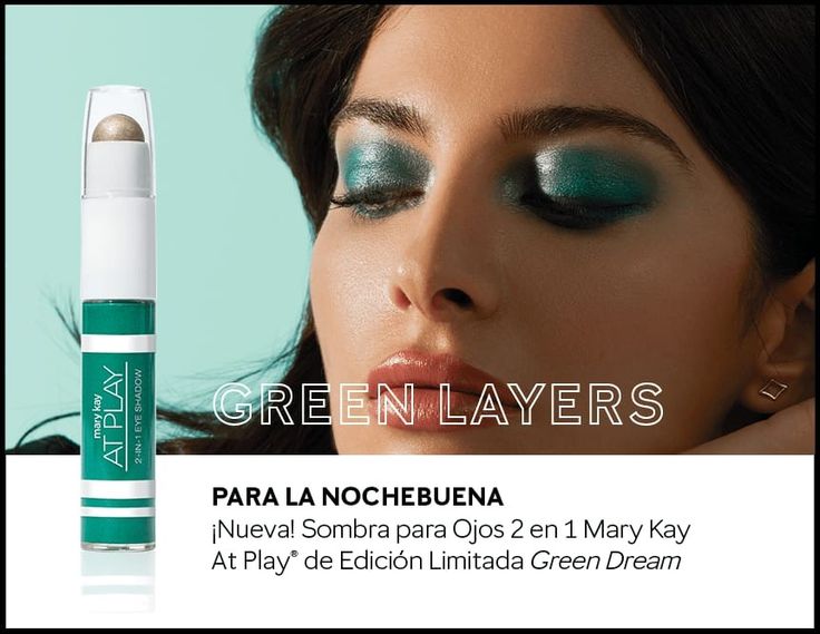 Sombras de Ojos 2 en 1 Mary Kay® At Play® GREEN DREAM