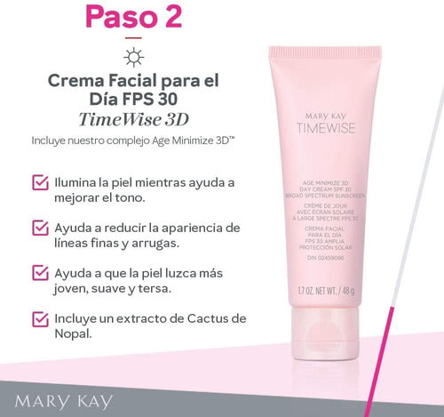 Crema Facial para el Día FPS 30 TimeWise® Age Minimize 3D®