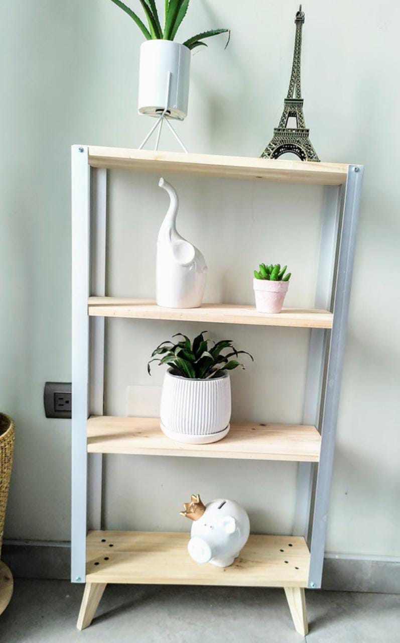 Estante Catalina (Aluminio Blanco)