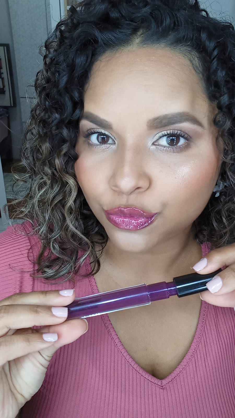 Brillo Labial Mary kay Unlimited Color Evening Berry