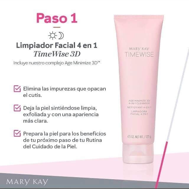 Limpiadora facial 4 en 1 TimeWise Age Minimize 3D