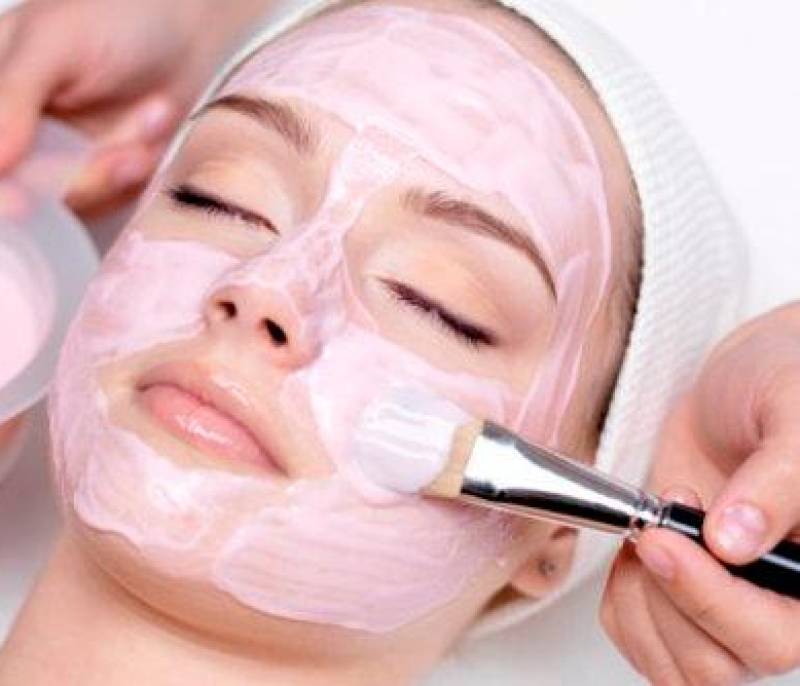 Mascarilla Rosa de Arcilla