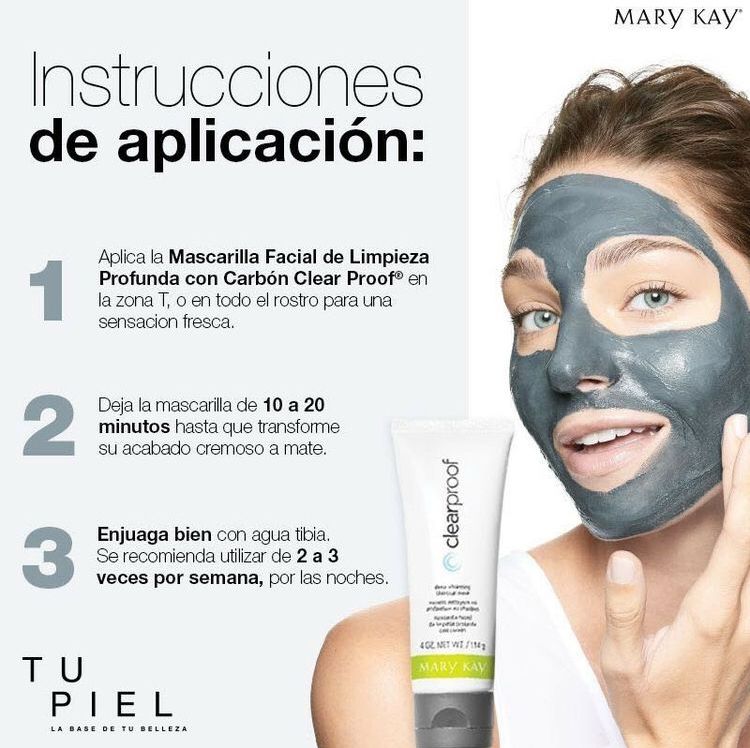 Mascarilla de Carbón Activado Clear Proof