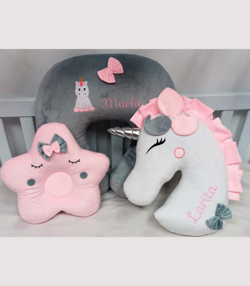 Combo de Cojines "Baby Unicorn"
