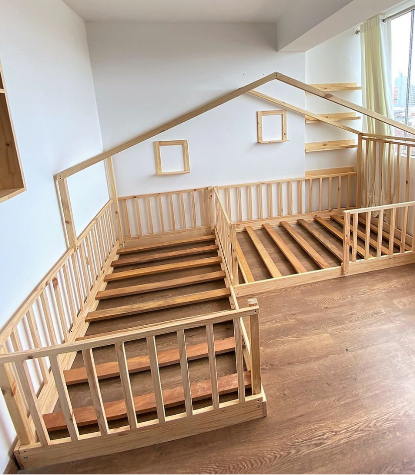 cama gemelar montessori