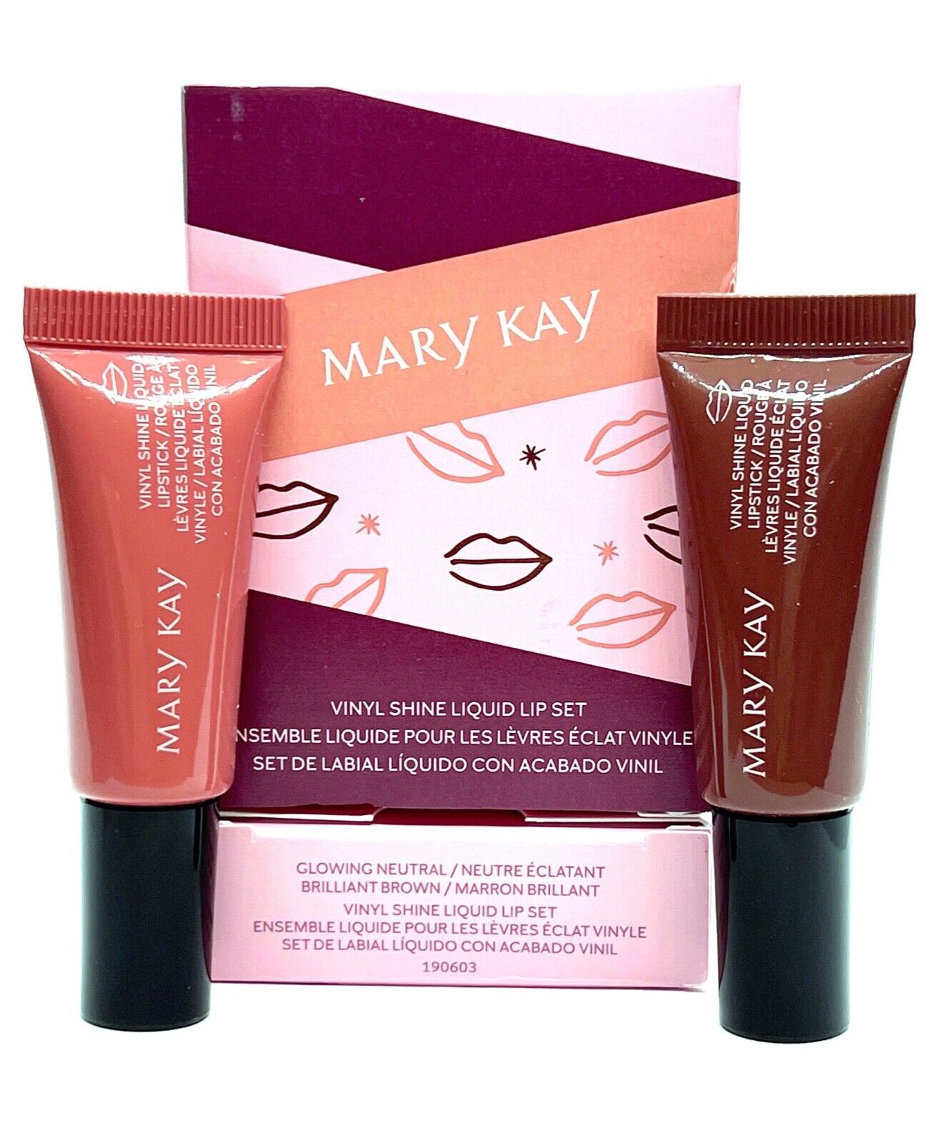 Set de Labial Líquido con Acabado Vinil Mary Kay® Edición Limitada Neutral