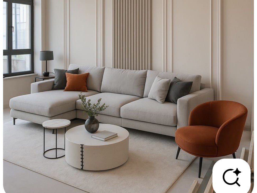 Sofá Elizabeth con Butaca – Diseño Moderno, Estilo Sofisticado y Confort Absoluto