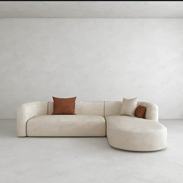 Sofá Glen – Diseño Curvo Premium, Minimalista y Ultra Elegante