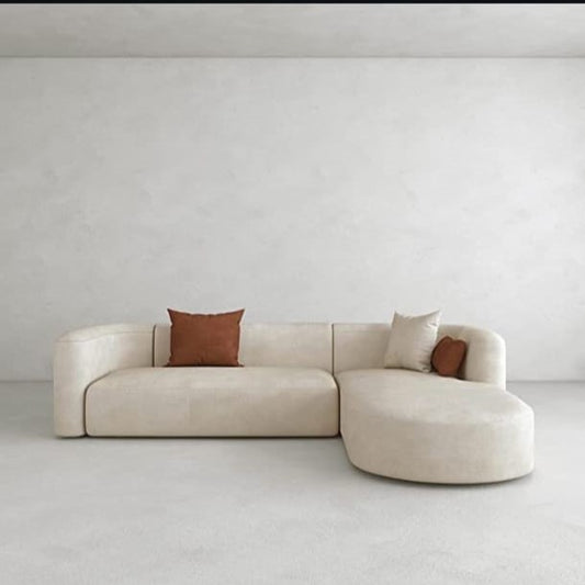 Sofá Glen – Diseño Curvo Premium, Minimalista y Ultra Elegante