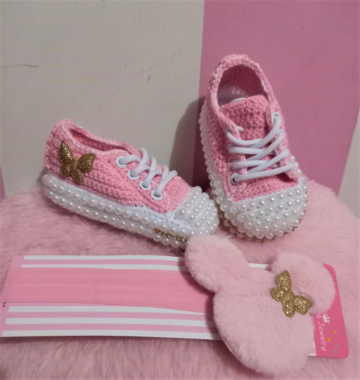 Zapatos tejidos para bebé
