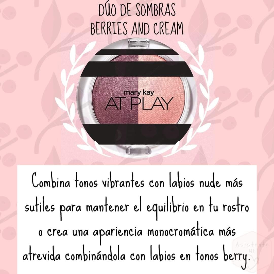 Dúo de Sombras Mary Kay At Play Berries and Cream